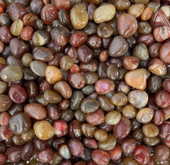 Ruby Red Agate Pebbles