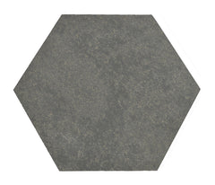 6" Basalt Hex Tile