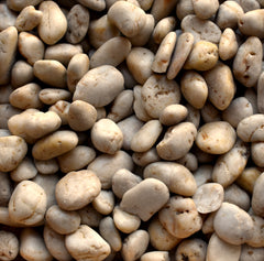 White Polished Pebble 3/4" - 1 ½"