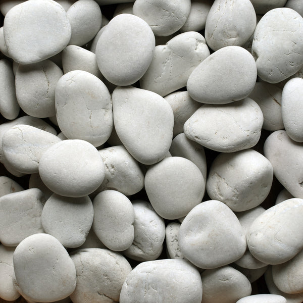 ヨッシー‼️PEBBLES 4枚セット！ Ivory Seaside Beach Pebble, 1-2