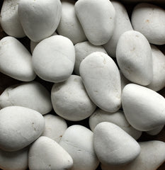 Ivory Seaside Beach Pebble, 2-3"