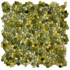 Mini Lemon-Lime Pebble Tile