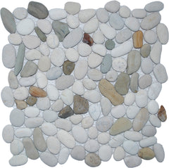 Natural Java Blend Pebble Tile