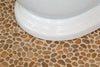 Image of Polished Yellow Pebble Tile