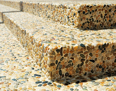 Natural Sierra  Pebble Tile
