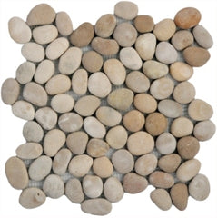 Natural Tan Pebble Tile