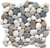 Image of Natural Ocean Blend Pebble Tile