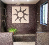 Image of Natural Bali Brown Pebble Tile