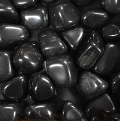 Absolute Black Agate Pebbles