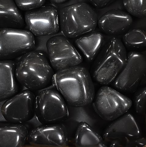 Black Agate Pebbles
