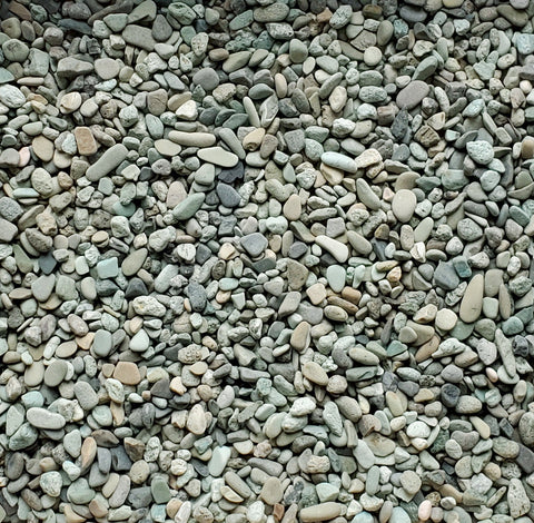 Green Rounded Aggregate 3/8"