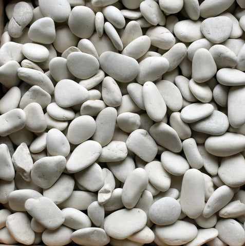 Ivory Seaside Beach Pebble, ½-1"