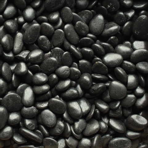 Black Polished Pebble ¾-1½"