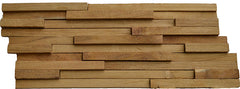 Recycled Teak 3/4" Natural Cladding