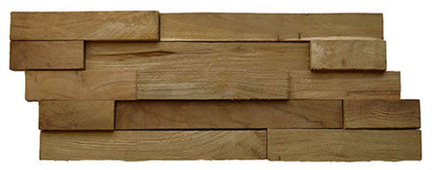 Recycled Teak Natural 1 1/2" Cladding