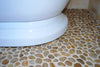 Image of Polished Yellow Pebble Tile