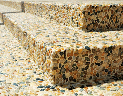 Natural Sierra  Pebble Tile