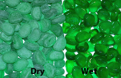 Sea Glass Pebble Green