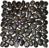 Image of Polished Black Pebble Tile